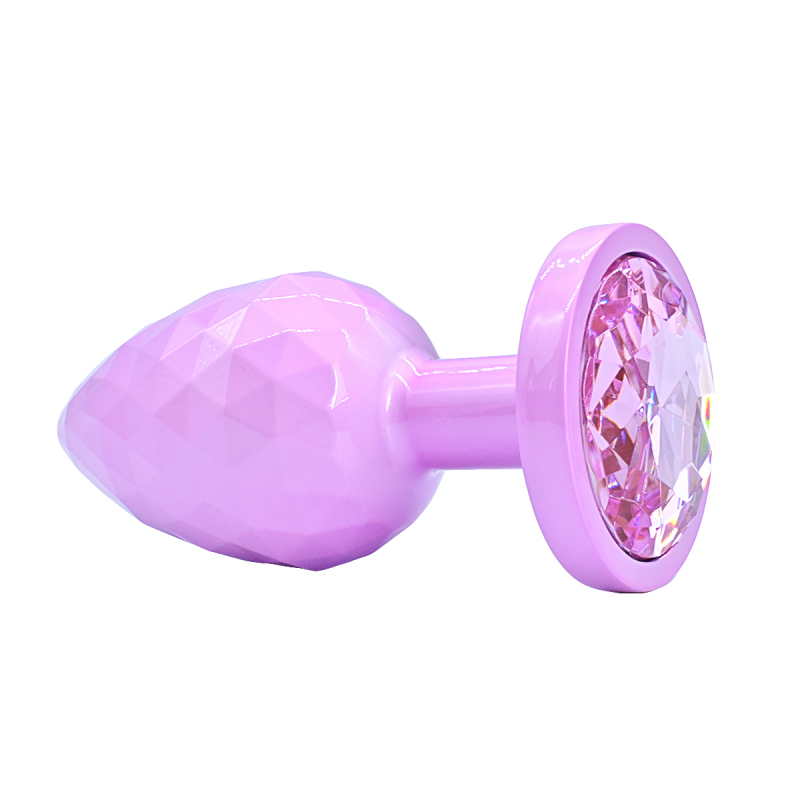 Пробка рельефная с кристаллом "Kanikule" розовая, M 