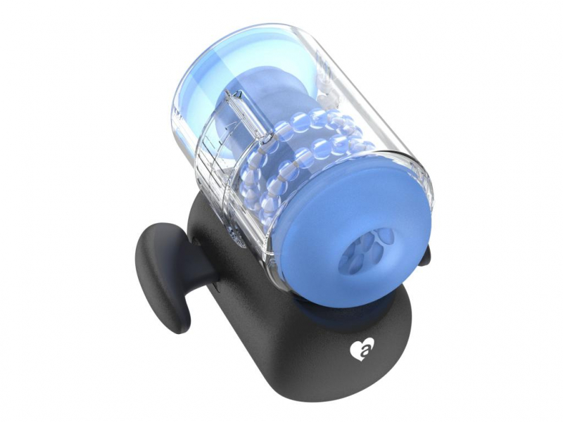 Мастурбатор с массажем бусинами "Amovibe Massaging" мега мощный 